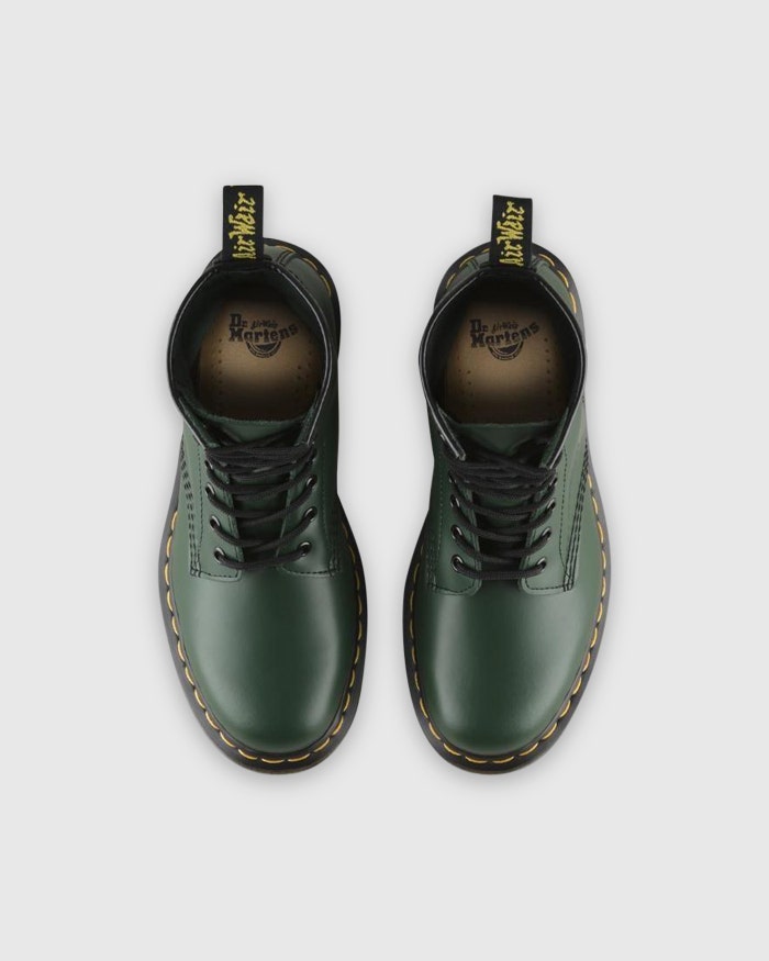 Dr martens 1460 green smooth material updates discount